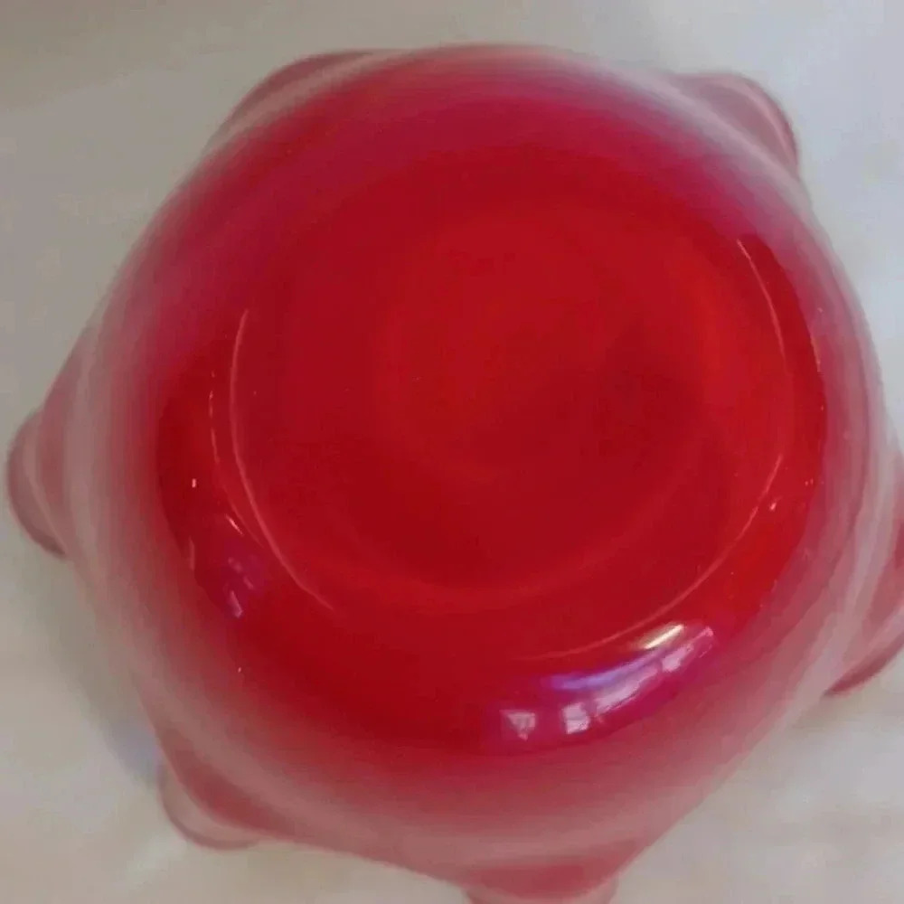 Vintage hand blown art glass vase - Picture 3 of 3